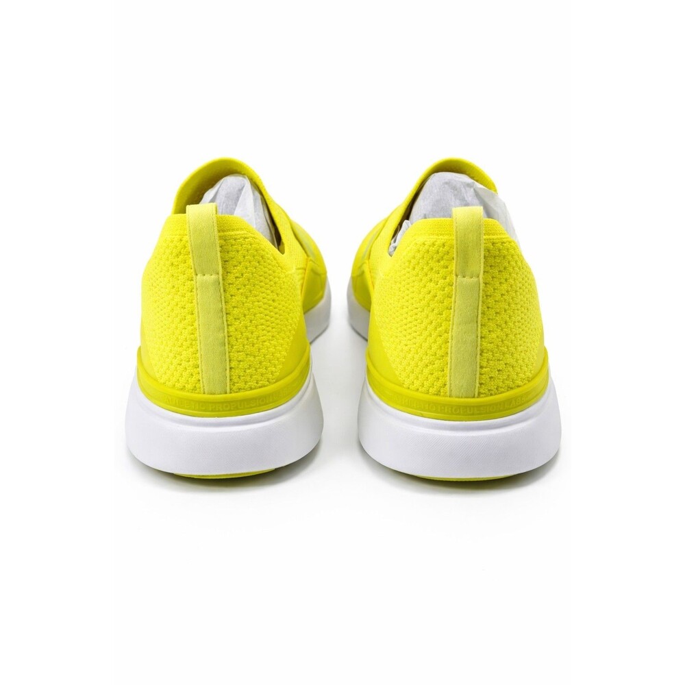 APL Techloom Bliss Mens Slip-On Running Sneaker Size 11.5 Energy Yellow NIB - Picture 3 of 12